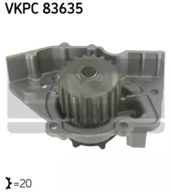 Водяной насос / прокладка SKF для PEUGEOT 306 Кабриолет (7D, N3, N5) 1.8 16V